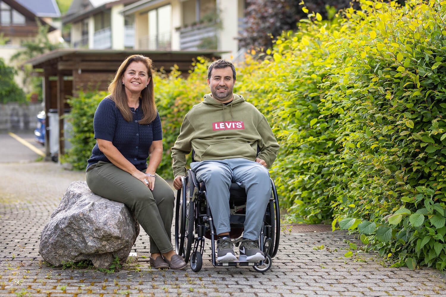 Basti und seine Mutter